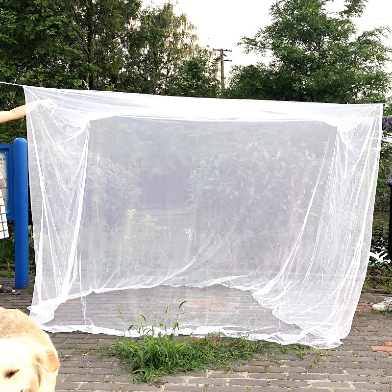 Cheap Goat Tents Square White Sleeping Outdoor Camping Mosquito Net Travel Camping Repellent Tent Hanging Bed Fishing Hiking with Storage Bag Tents 